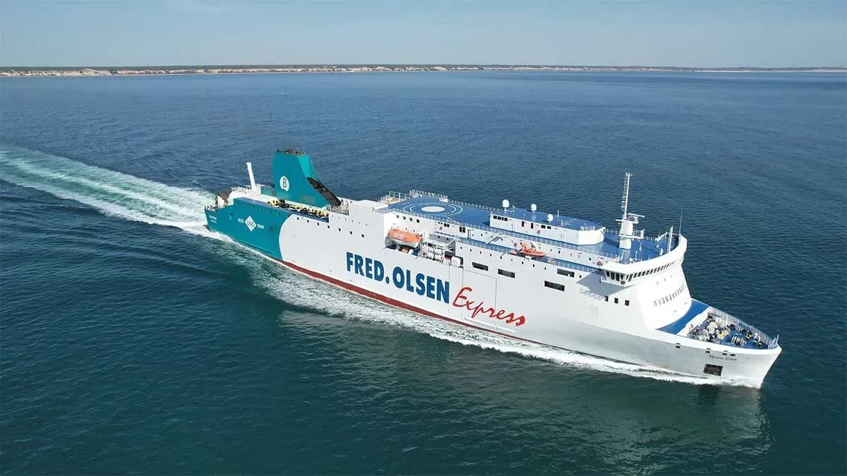 Baleària y Fred. Olsen Express aumentan a cuatro las salidas semanales entre Huelva y Tenerife durante el verano
