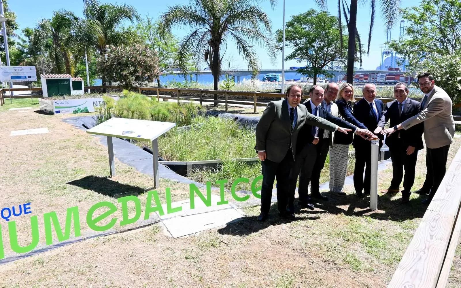 Algeciras pone en marcha el parque humedal NICE para reutilizar aguas pluviales y grises