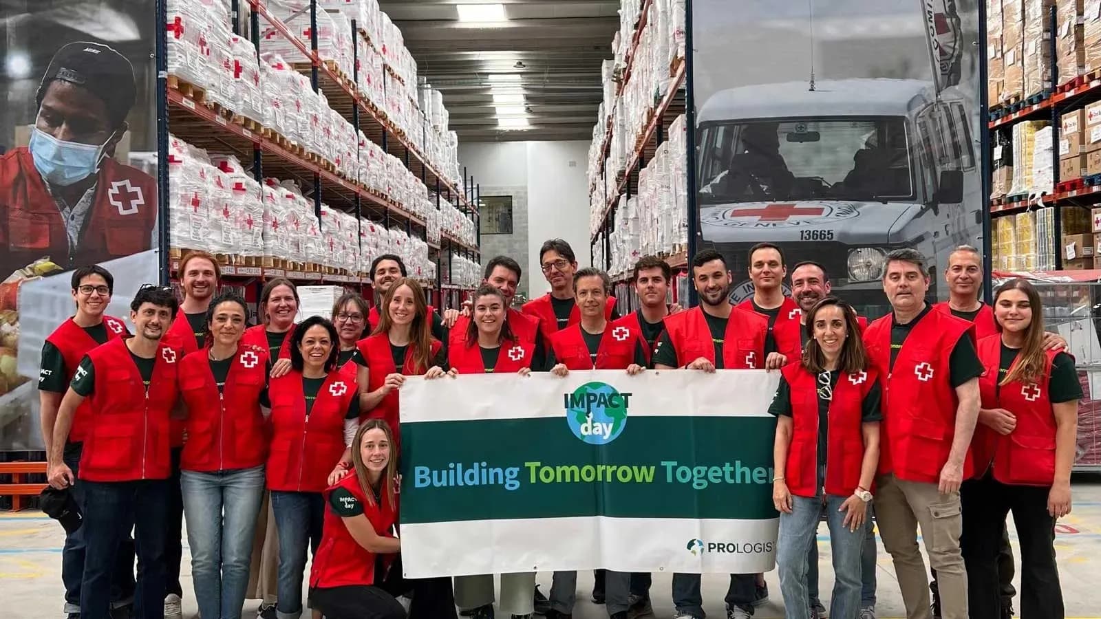 Prologis colabora con Cruz Roja en el IMPACT Day con actividades de voluntariado