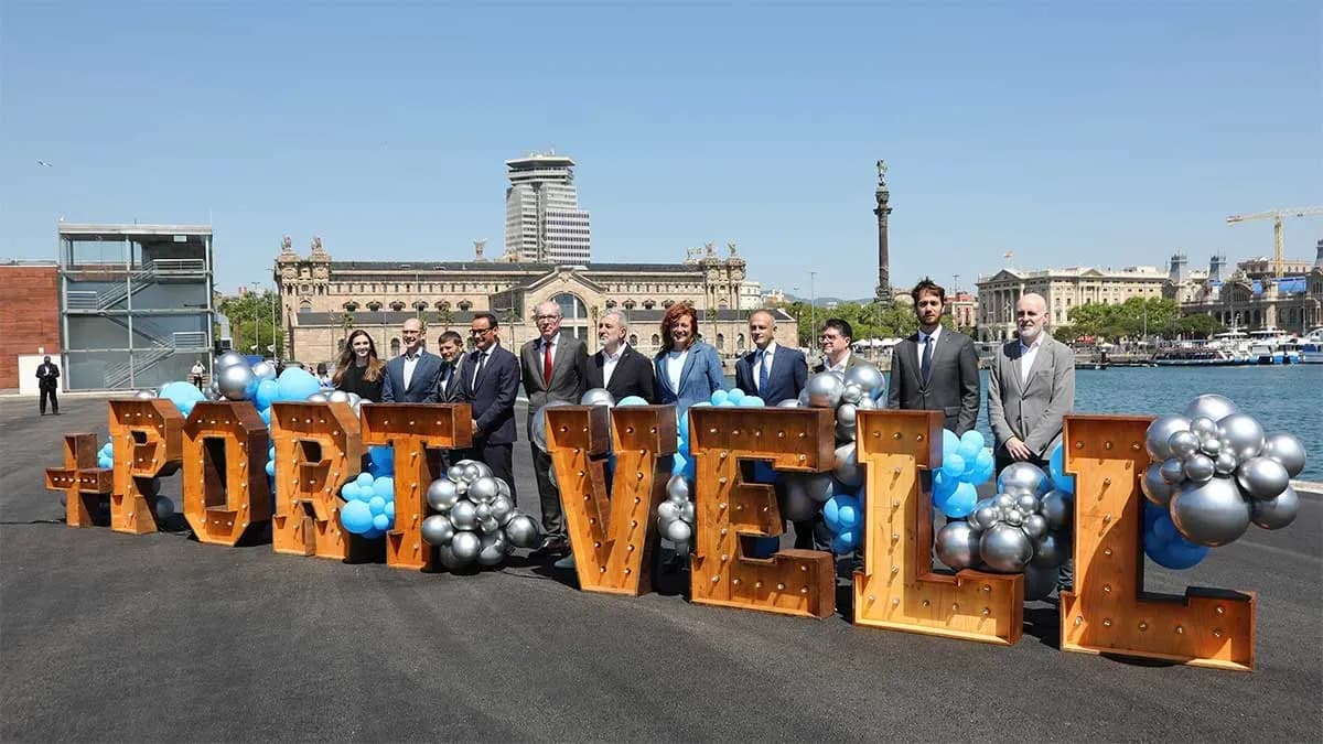 El Puerto de Barcelona abre al público 13.565 metros cuadrados del muelle de Barcelona como nuevo espacio ciudadano