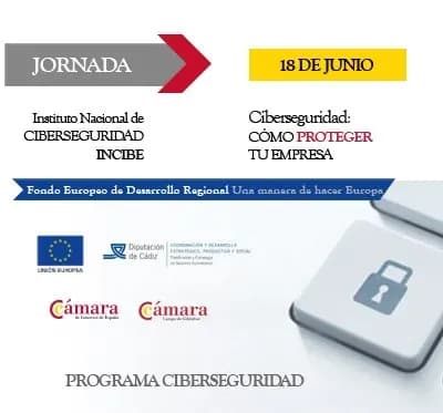 La Cámara organiza una jornada sobre ciberseguridad para conocer «cómo proteger tu empresa»