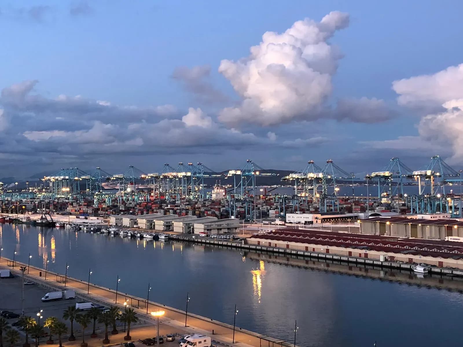 Algeciras será de los puertos menos afectados por la crisis del Covid19