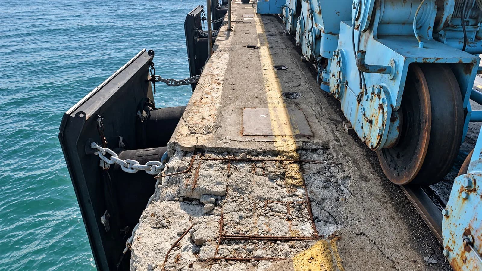 El Puerto de Algeciras acometerá nuevas reparaciones en el Muelle Juan Carlos I