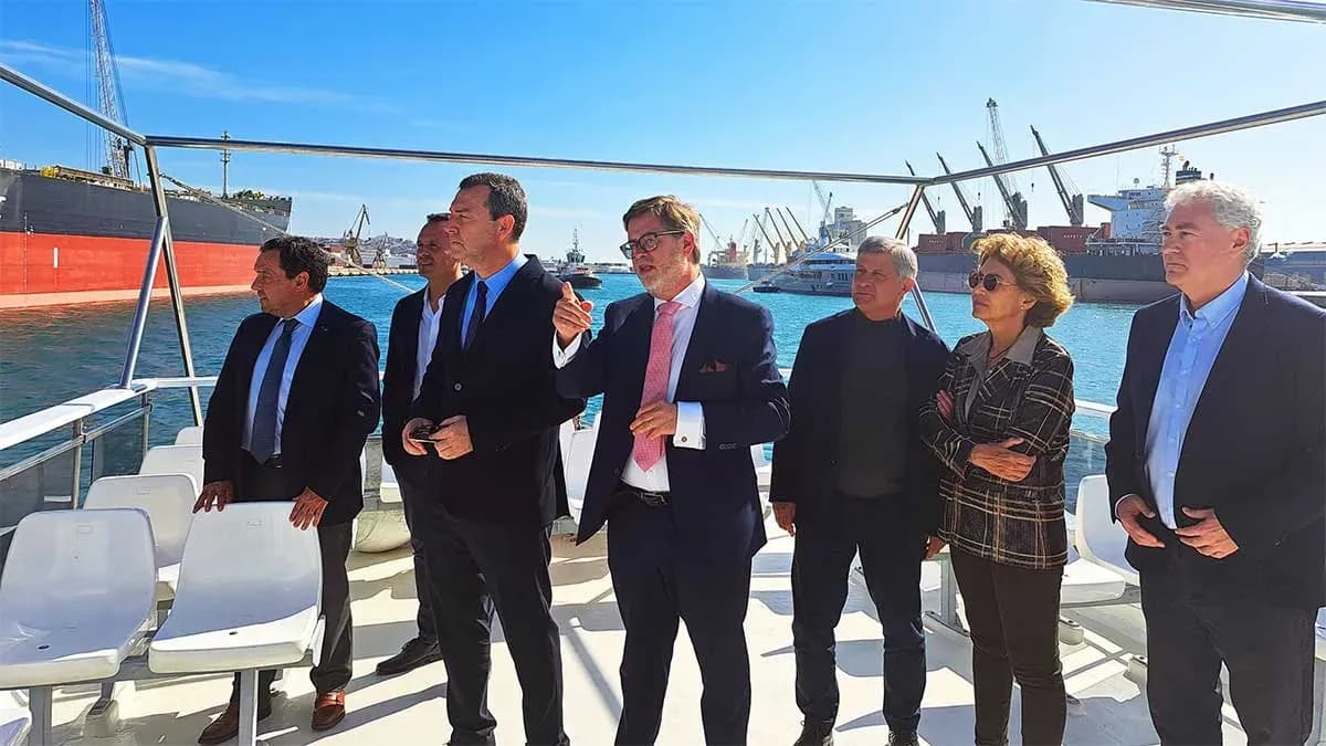 El presidente de Puertos del Estado respalda la estrategia de transformación logística del Puerto de Tarragona