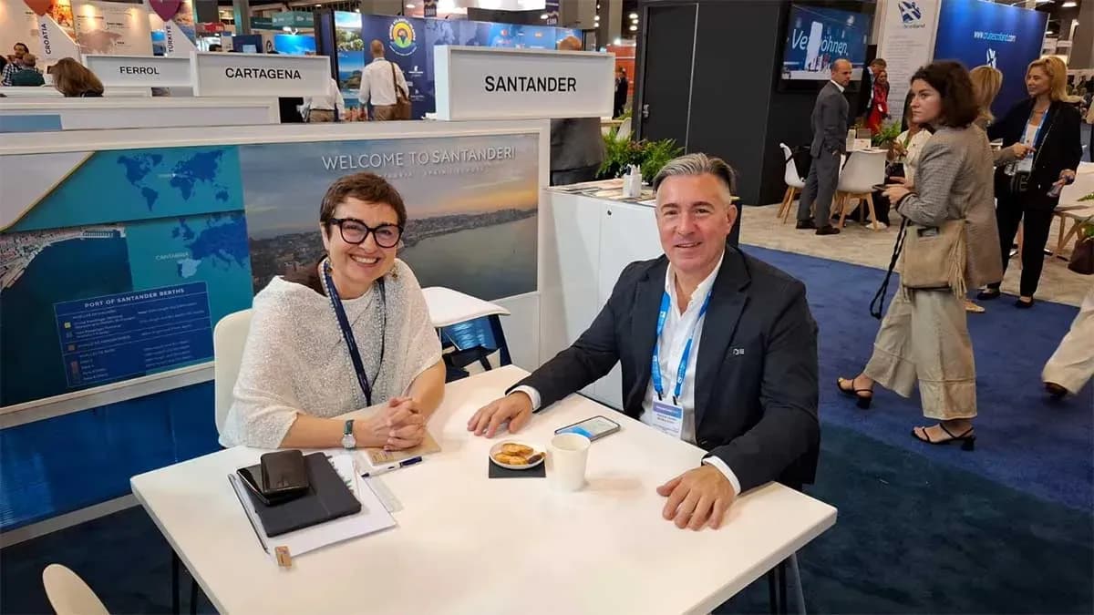 Santander Cruise Deluxe promociona en Miami la oferta cantábrica ante las principales navieras internacionales