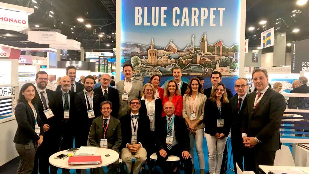 Málaga se reúne con las principales navieras del sector del crucero en Seatrade Cruise Global