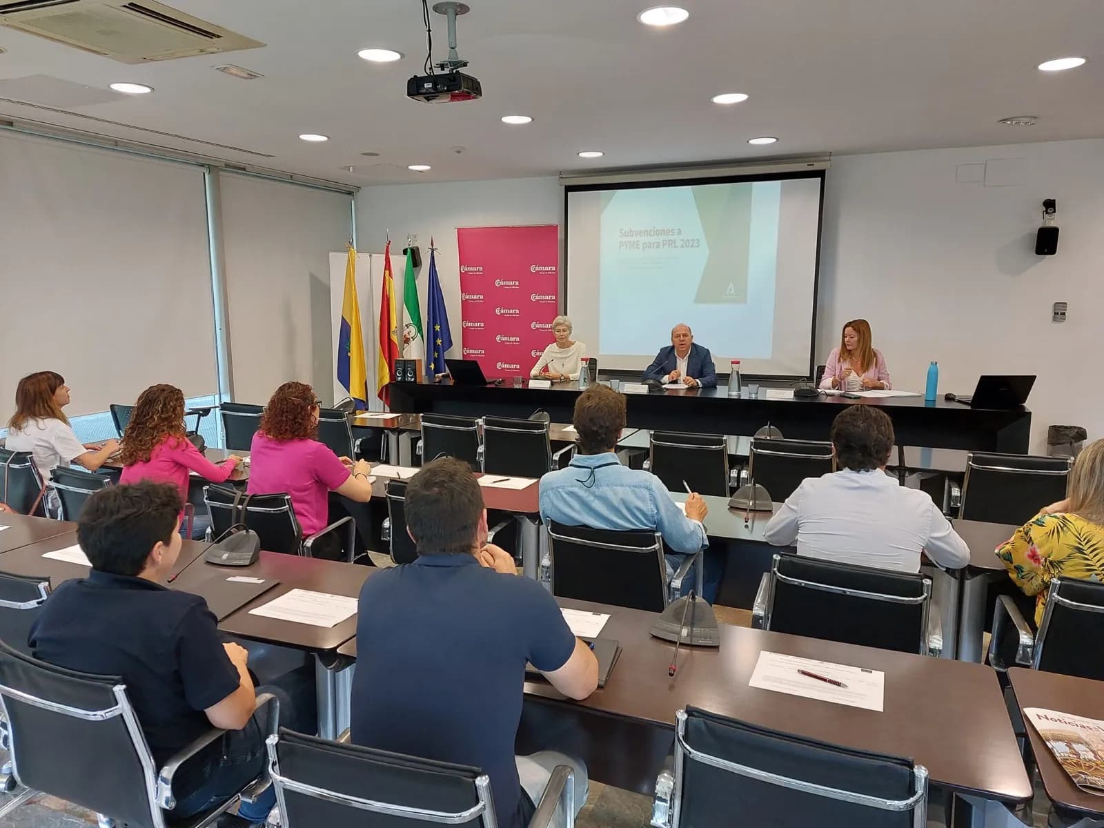 Empresas del Campo de Gibraltar reciben información sobre las líneas de ayuda a la prevención