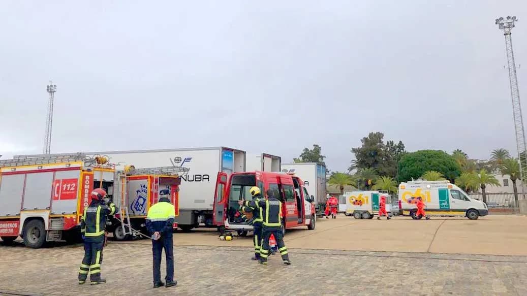 Autoridad Portuaria de Huelva y Ayuntamiento renuevan su convenio en la prevención de incendios en zonas portuarias