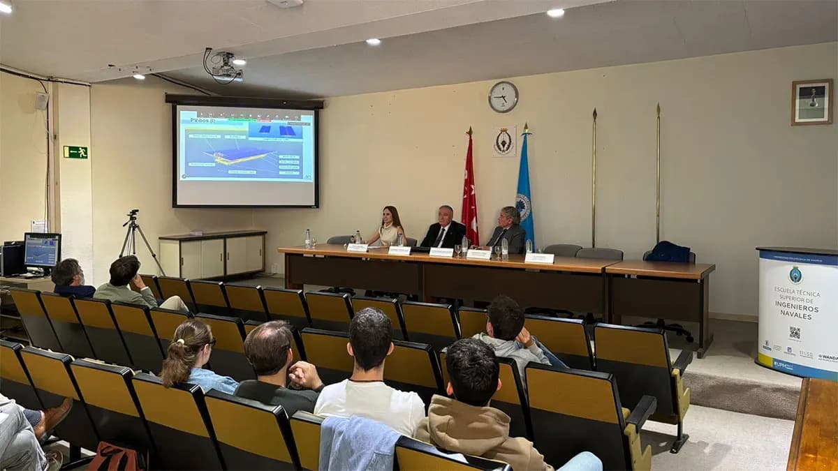 La Cátedra SOERMAR–UPM presenta los avances del proyecto RENOVAR de energía fotovoltaica offshore flotante