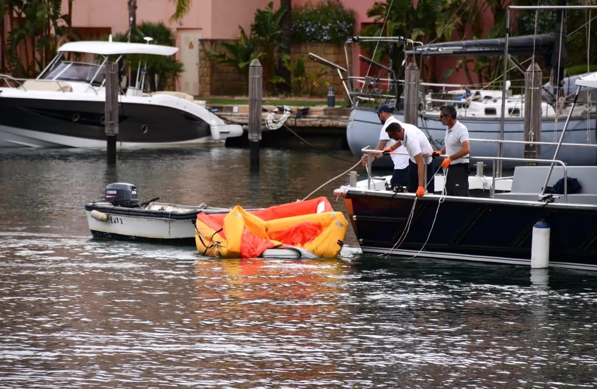 Puerto Sotogrande celebra simulacro de vertido de hidrocarburos en su V Jornada de Seguridad Marítima