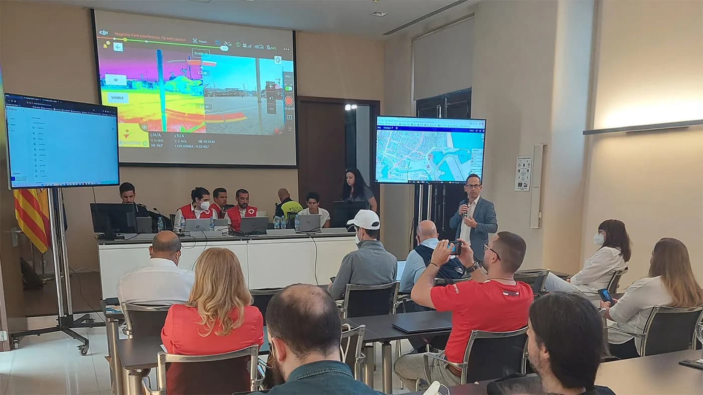 El Puerto de Valencia acoge un simulacro del proyecto de gestión de pandemias STAMINA