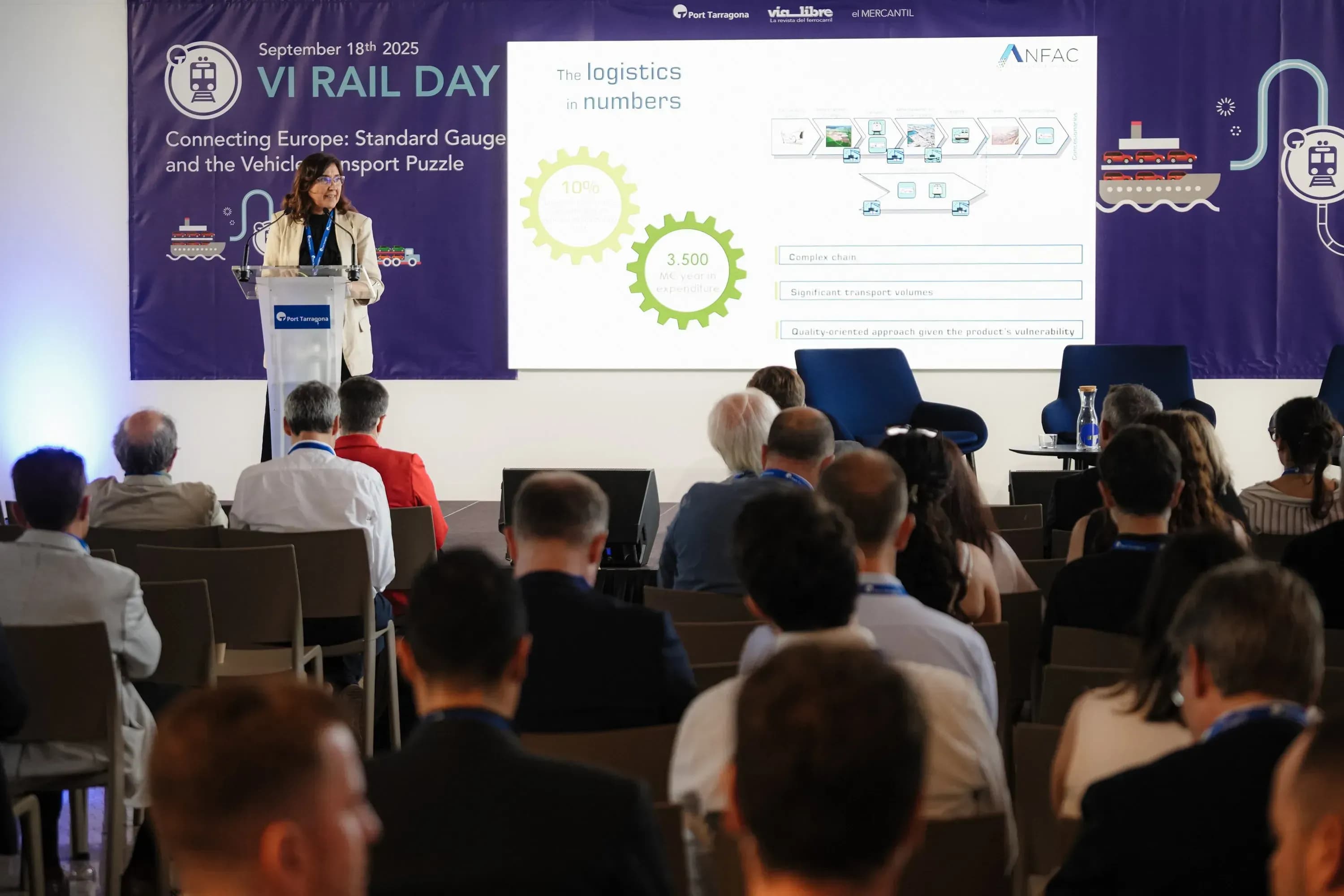 El Puerto de Tarragona impulsa el debate ferroviario con la VII edición del Rail Day