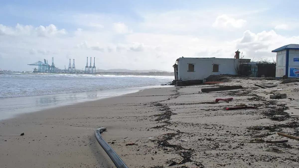 Un estudio con participación de la UCA constata cambios en la intensidad, frecuencia y estacionalidad de las tormentas marinas en el entorno del Estrecho de Gibraltar