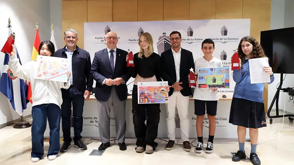 Puertos de Tenerife entrega los premios «Conoce Nuestro Puerto»