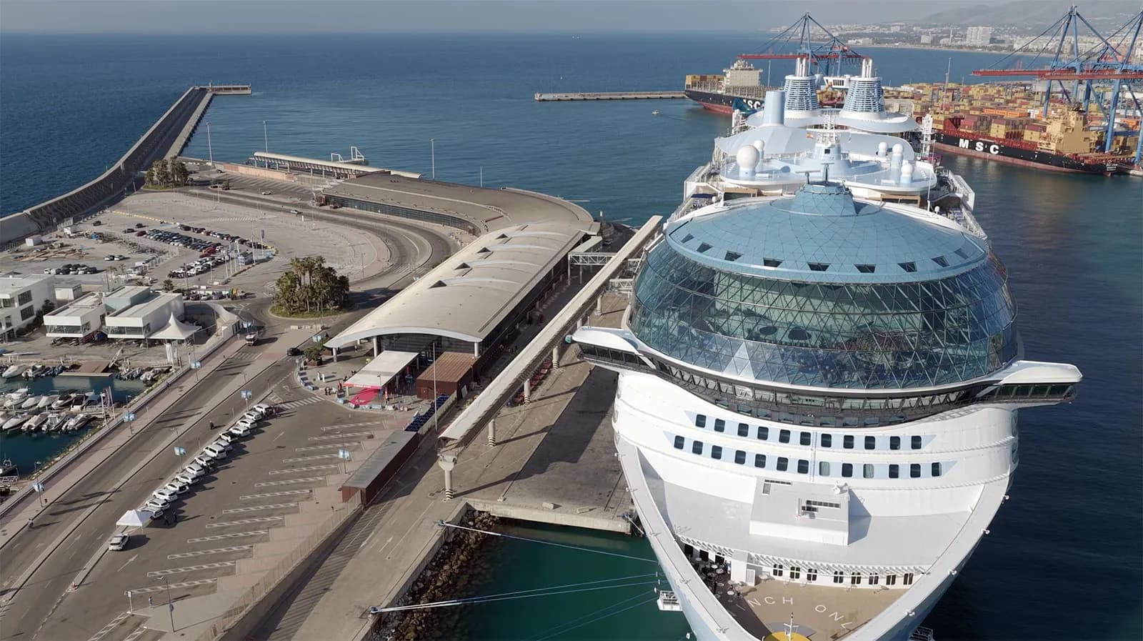 El Puerto de Málaga opta al premio a la mejor terminal de cruceros de Europa 2026