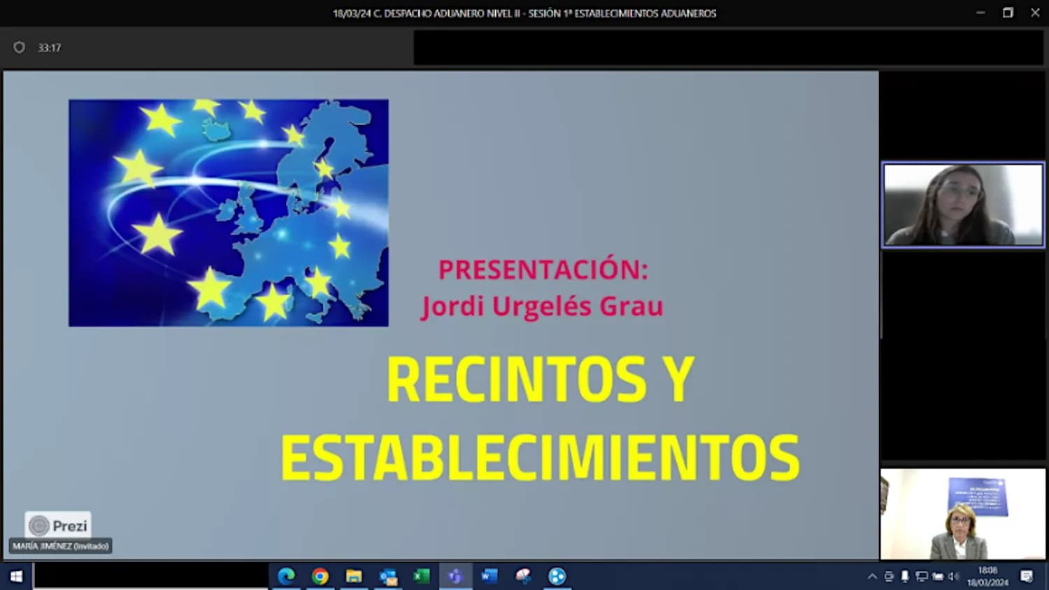 El COACAB pone en marcha la 11ª Edición del Curso de Despacho Aduanero Nivel II Experto en OEA