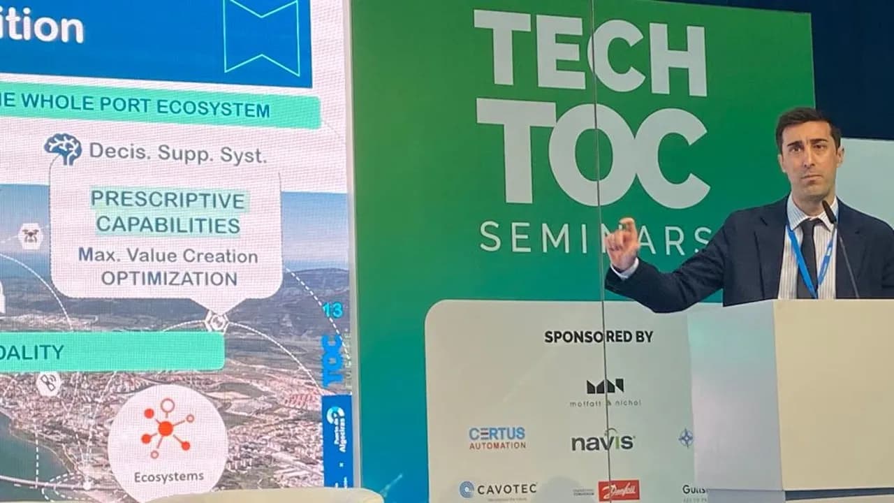 Nexport y APBA presentan en el TOC Europe sus avances en el ámbito de IA y gemelos digitales