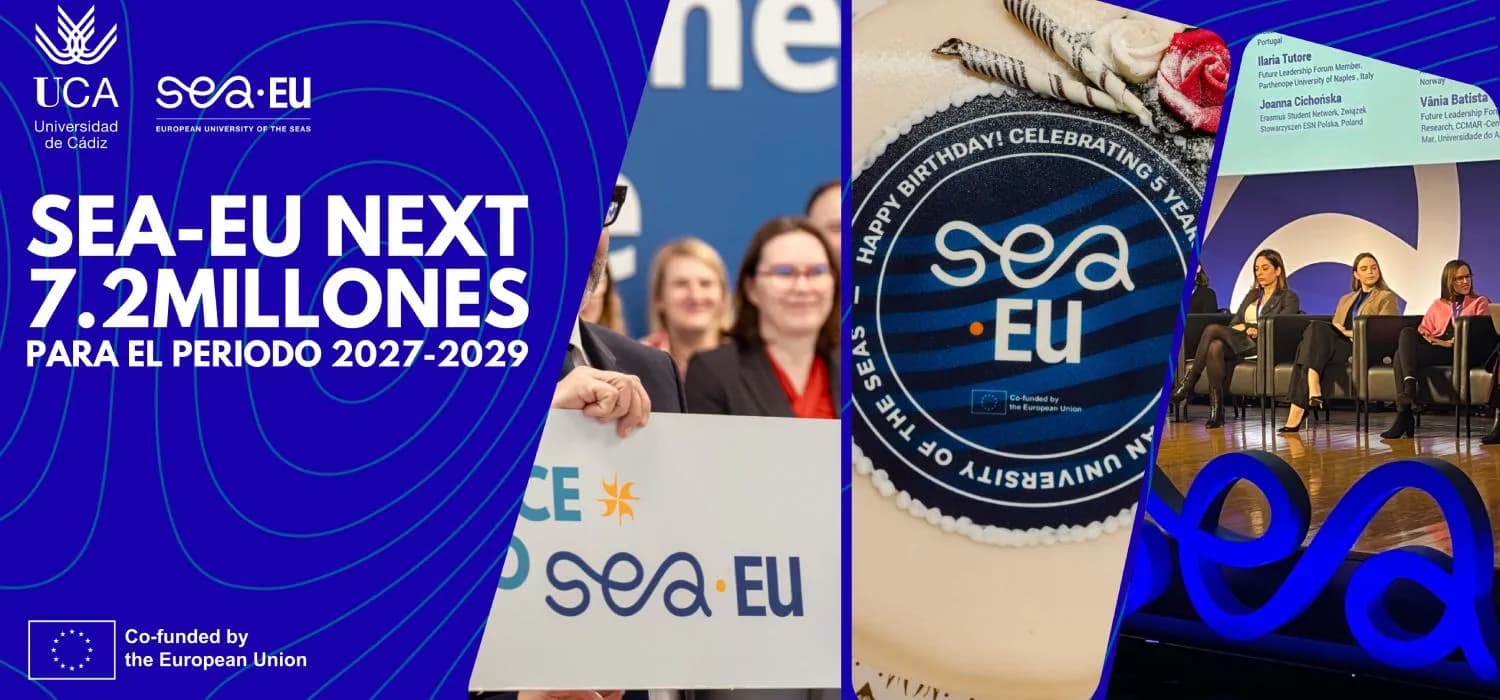 La Comisión Europea concede a la UCA y a SEA-EU 7,2 millones de euros para el proyecto SEA-EU NEXT