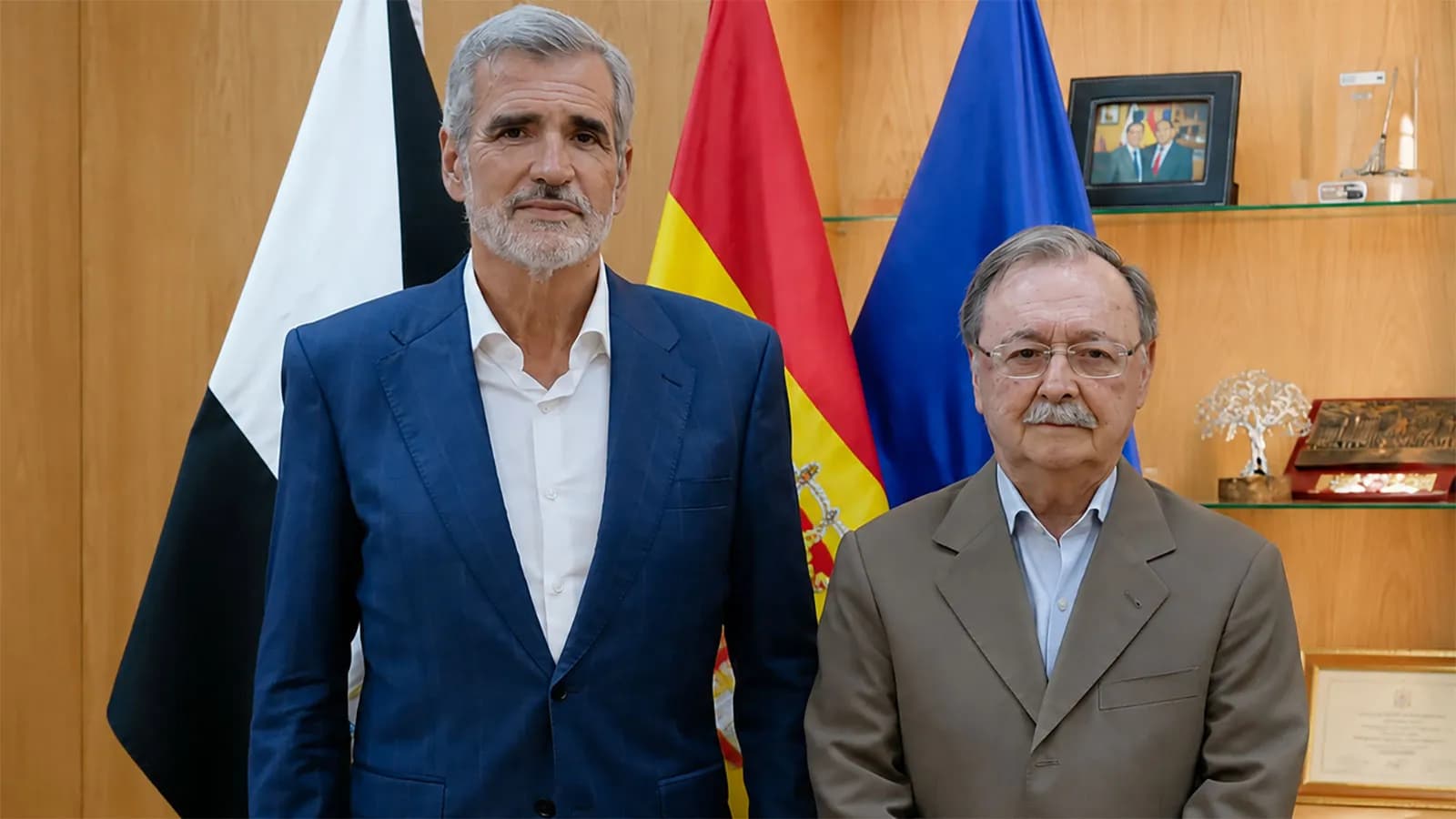 Baleària traslada a las autoridades de Ceuta su compromiso con la conectividad marítima de la ciudad