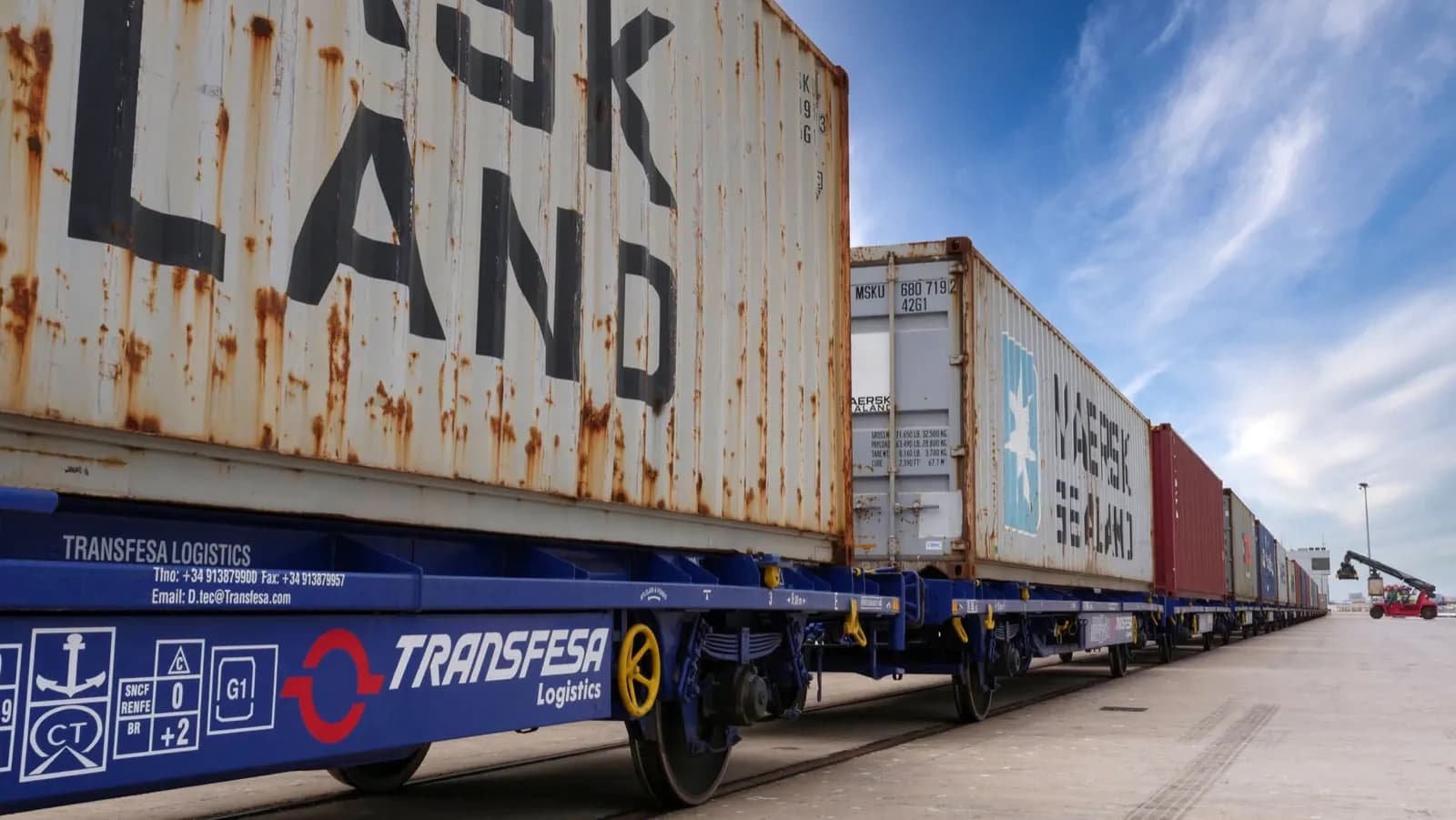 Transfesa Logistics equipará con zapatas silenciosas sus vagones de mercancías en la Península