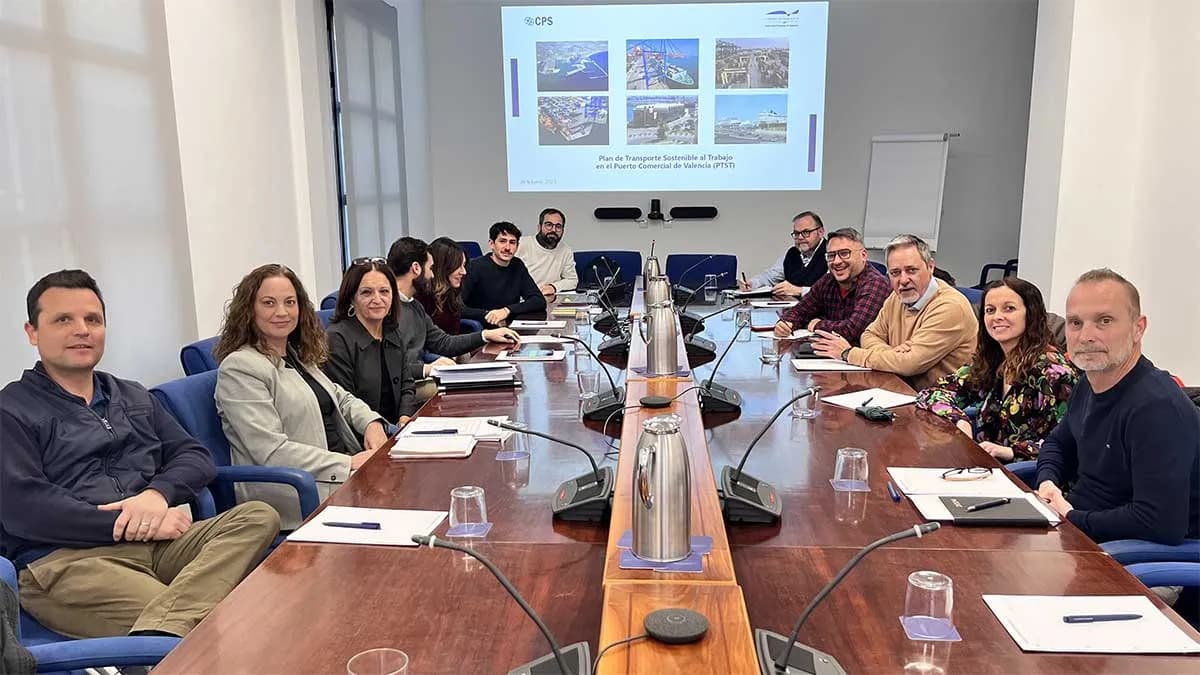 El Puerto de Valencia avanza en su Plan de Transporte Sostenible al Trabajo