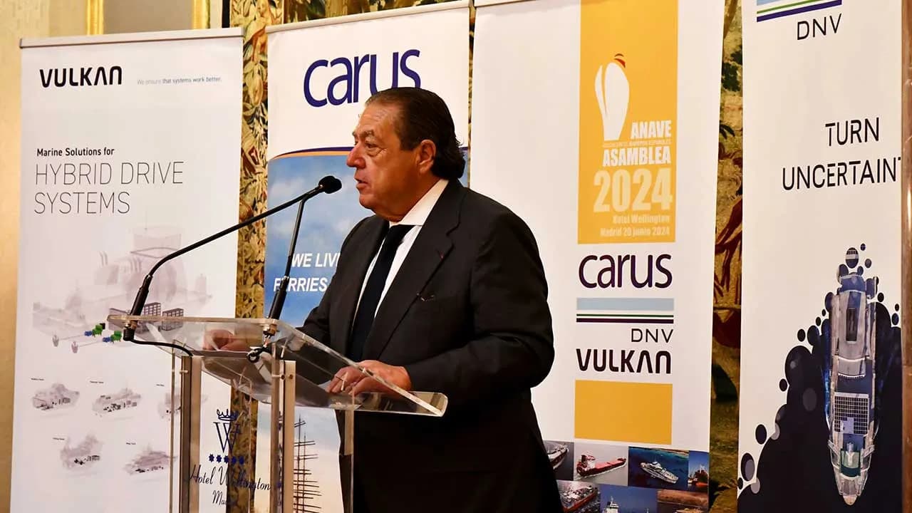 Vicente Boluda insta al Gobierno a priorizar el desarrollo de la Marina Mercante en la Asamblea de ANAVE