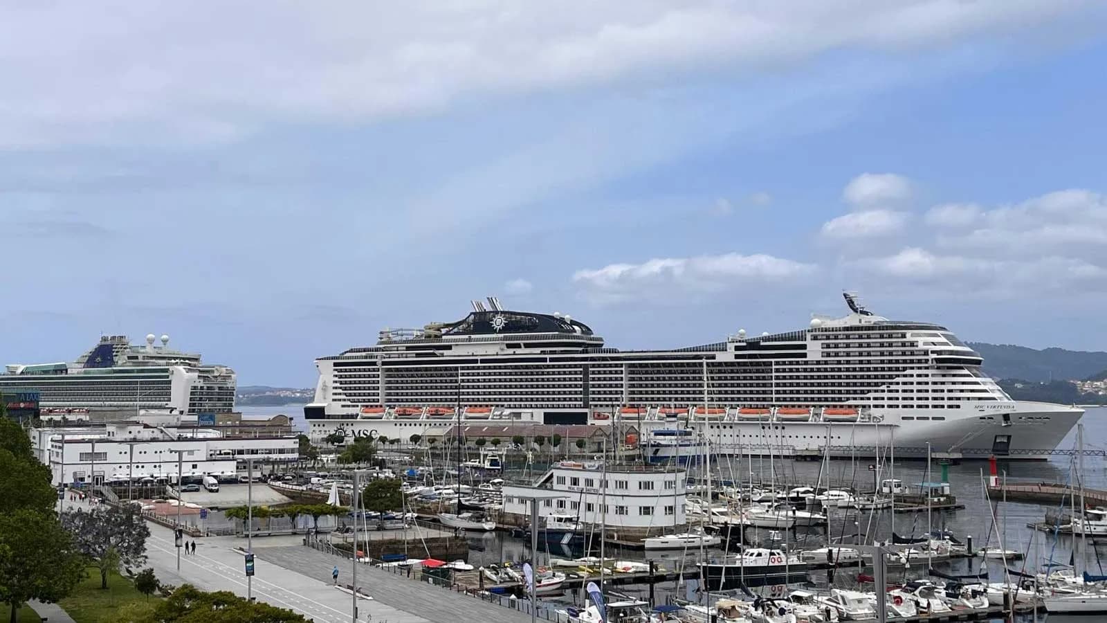 El Puerto de Vigo recibe junio con tres dobles escalas de cruceros