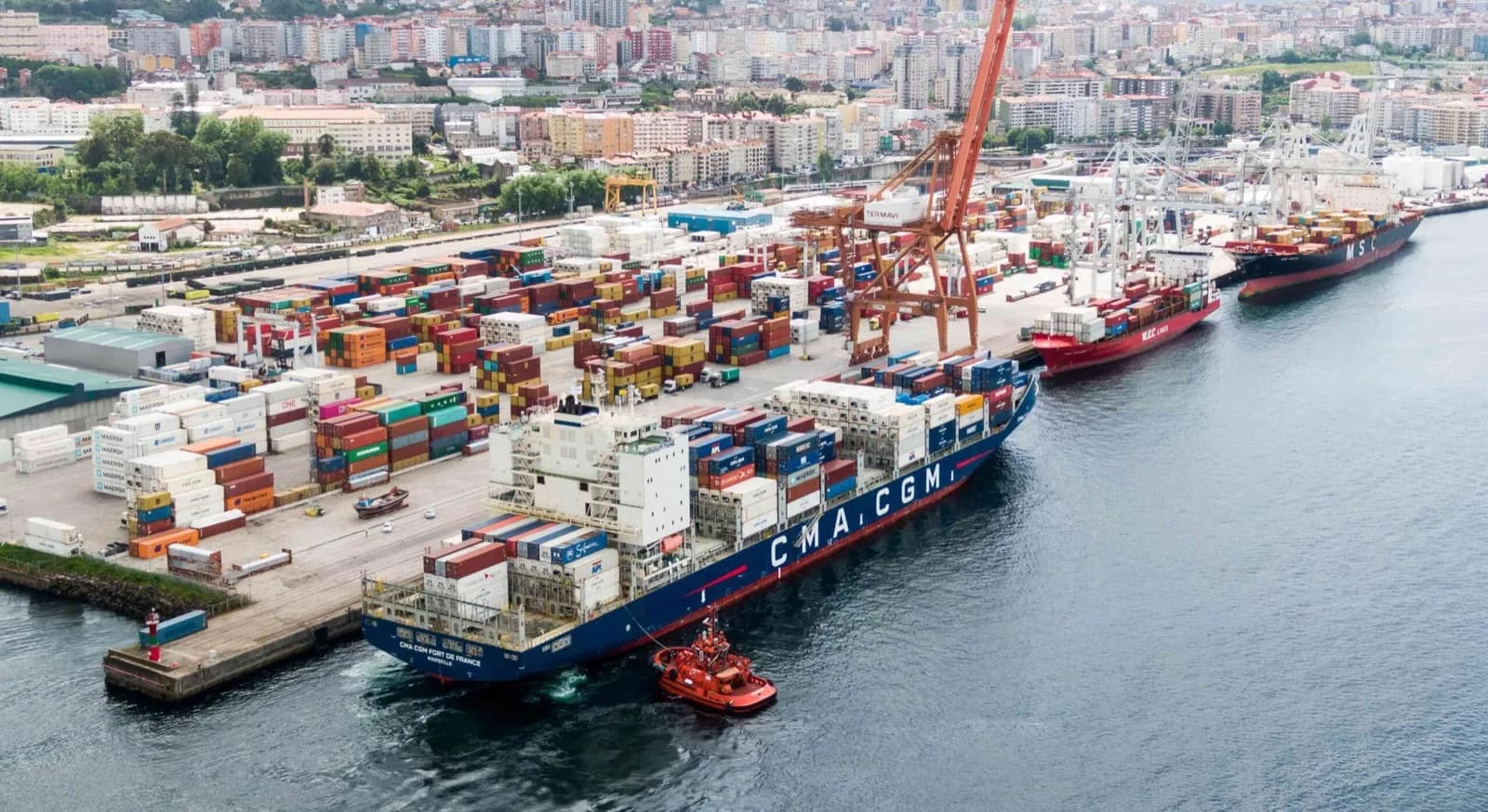 El Puerto de Vigo registra el segundo mejor mes de abril de los últimos 20 años en tráfico de mercancías