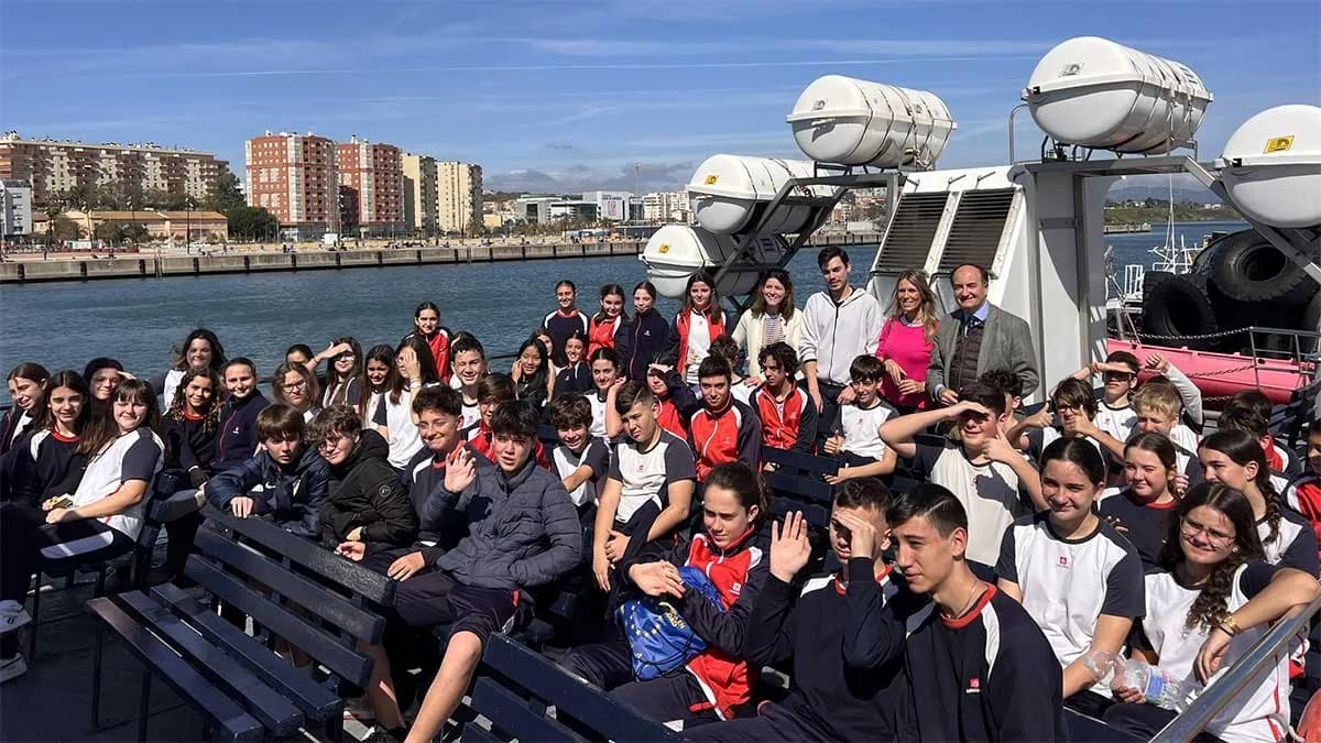 La Autoridad Portuaria de la Bahía de Algeciras retoma las visitas marítimas educativas