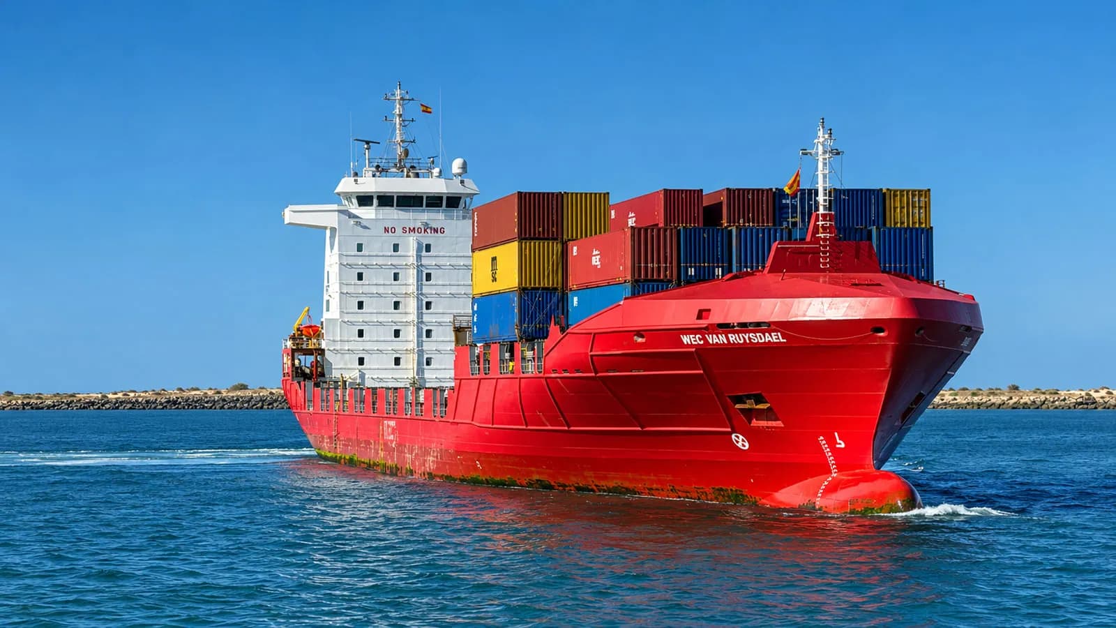 El Puerto de Huelva recibe la primera escala oficial del nuevo ISS-PT de WEC Lines