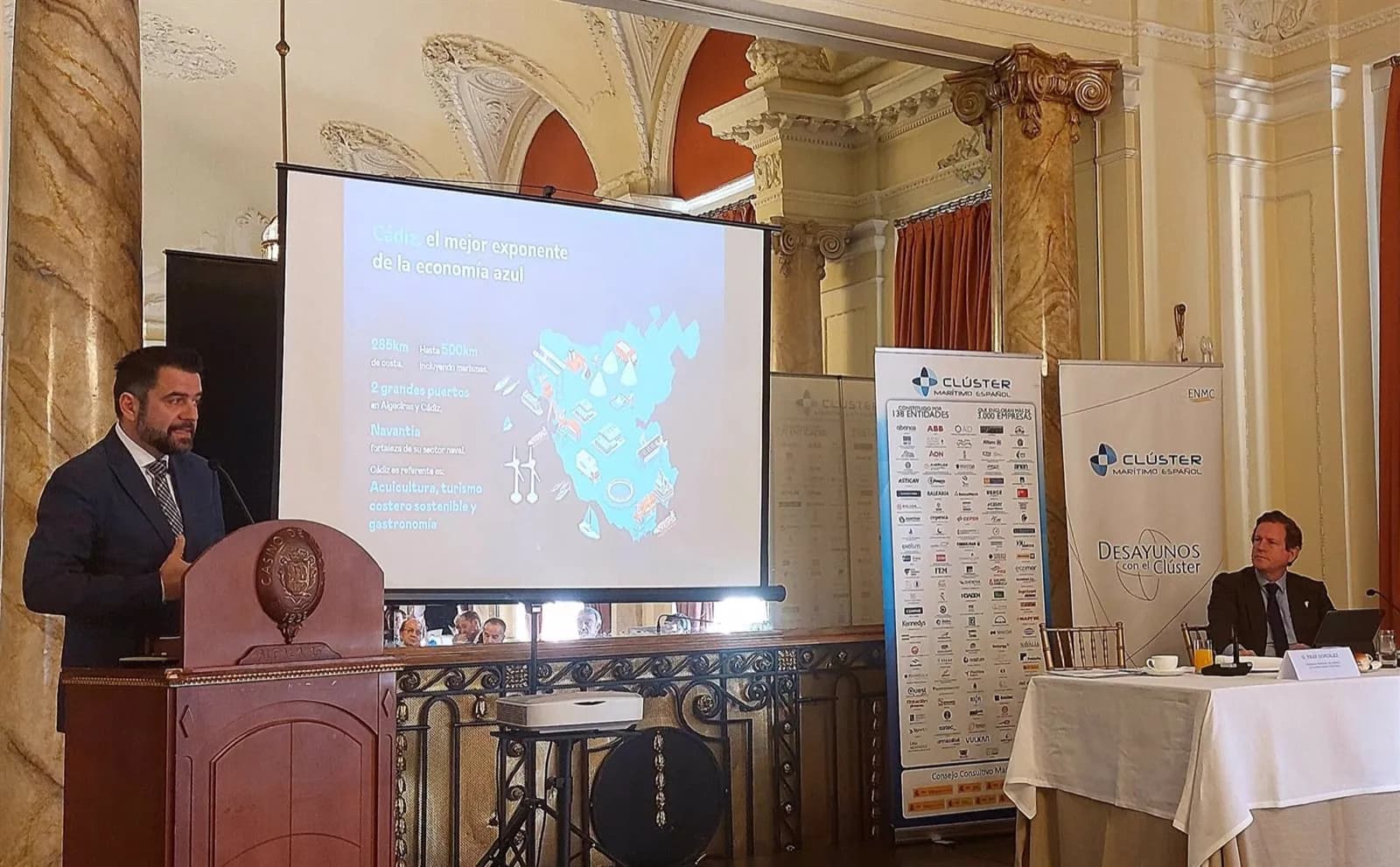 Zona Franca de Cádiz impulsa su modelo de economía azul y sostenibilidad en Madrid