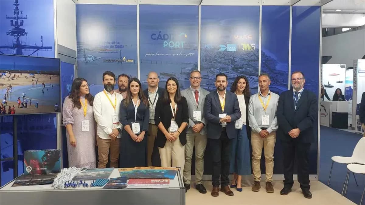 Cinco startups de Blue Core-Incubazul acompañan a la Zona Franca de Cádiz a la feria naval Navalia 2026 en Vigo