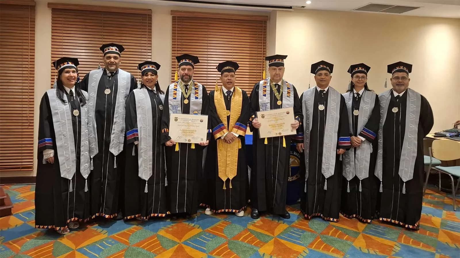 La Universidad del Magdalena nombra doctores honoris causa a Fran González y Casimiro Mantell