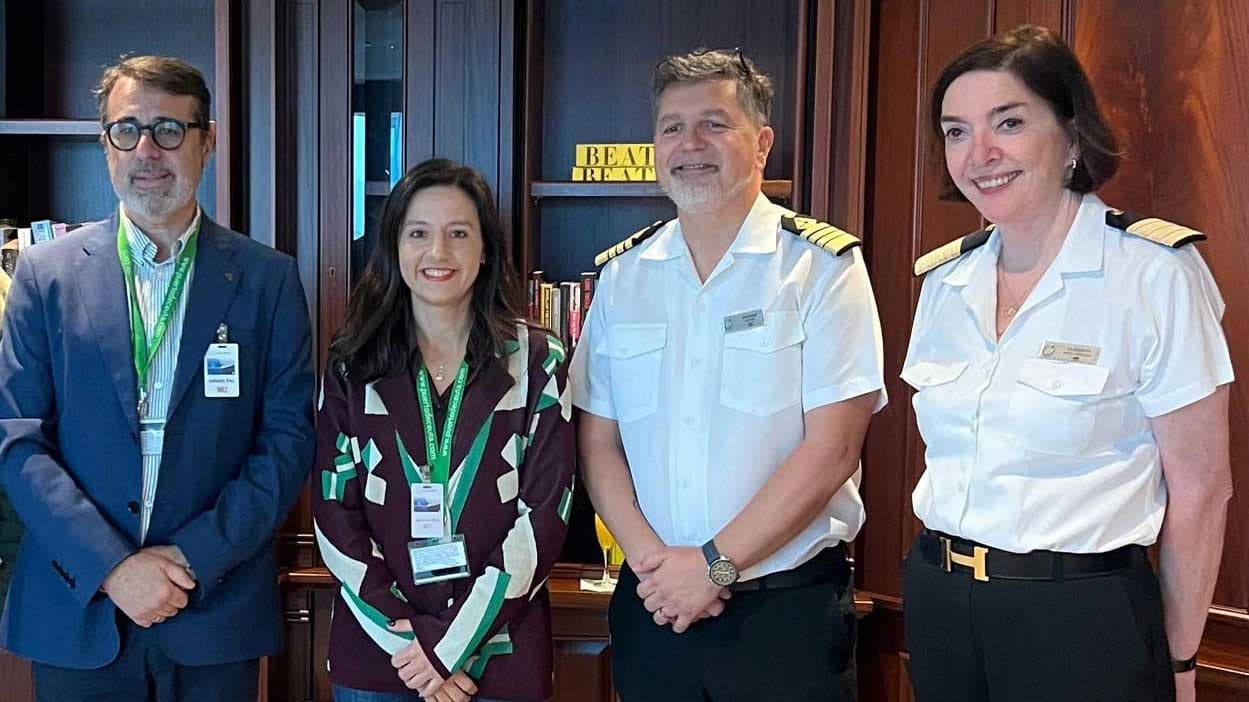 Le Azamara Journey effectue sa première escale au port de Ceuta