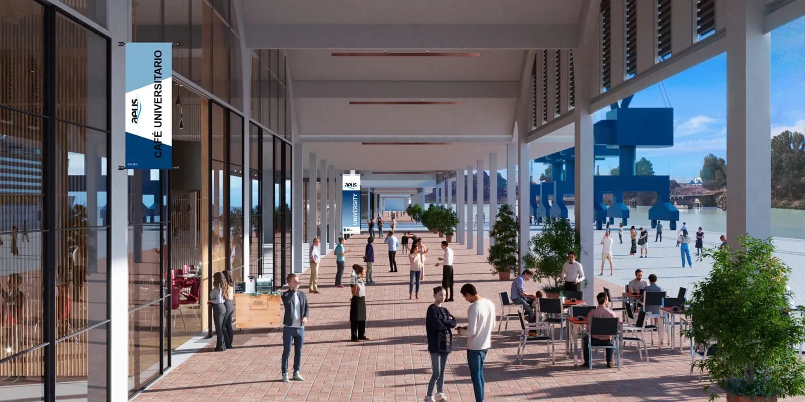 El Puerto de Sevilla avanza en la creación del nuevo Distrito Urbano Portuario