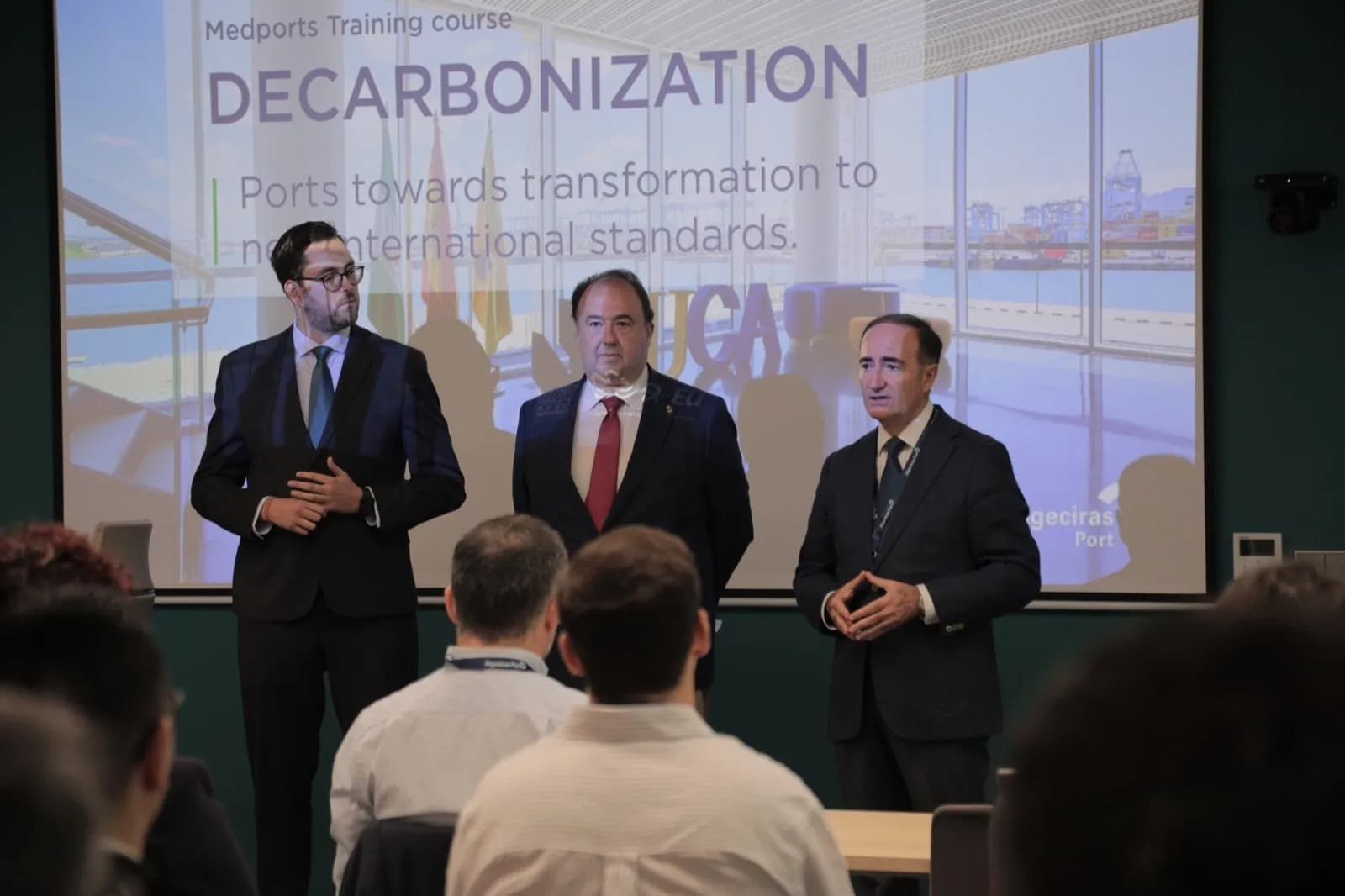 Inaugurado el curso ‘Medports Training Course. Descarbonization’ en Algeciras