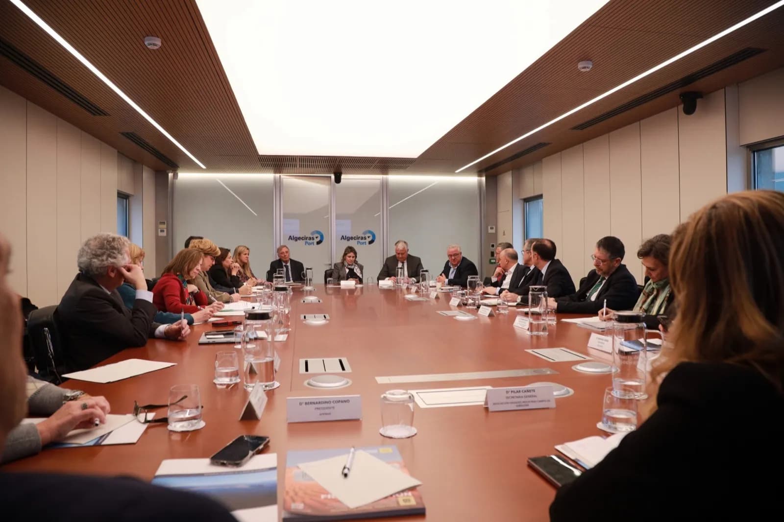 La secretaria de Estado de Comercio visita el Puerto de Algeciras en su primera jornada en Andalucía