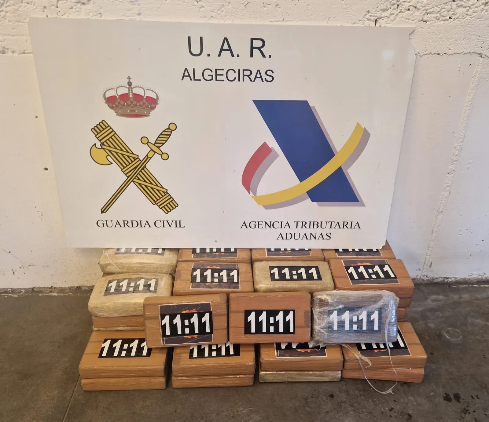 Interceptado en el puerto de Algeciras un contenedor con 50 kilos de cocaína