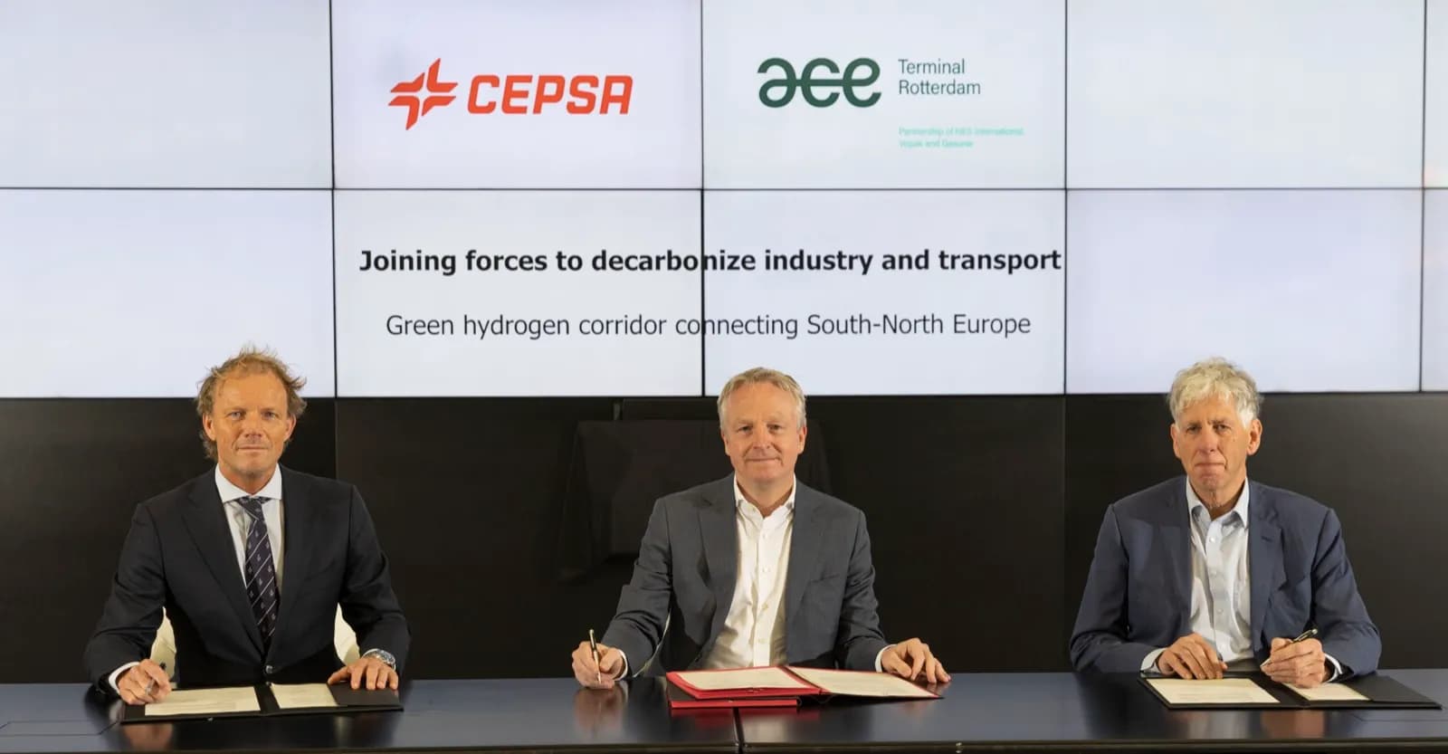 Cepsa y ACE Terminal de Róterdam se unen para impulsar el primer corredor marítimo de hidrógeno verde