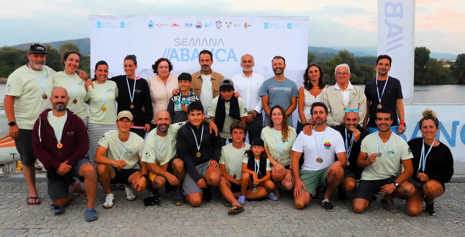 La Semana Abanca celebra su 25º aniversario con gran éxito en aguas del Miño
