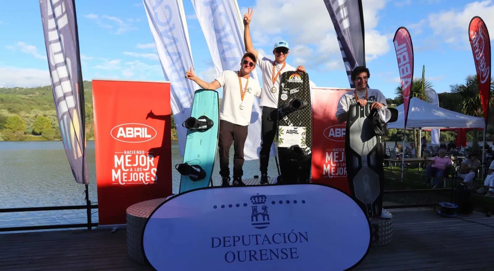 La Comunidad de Madrid triunfa en los Campeonatos de España de Wakeboard y Wakesurf en Ourense