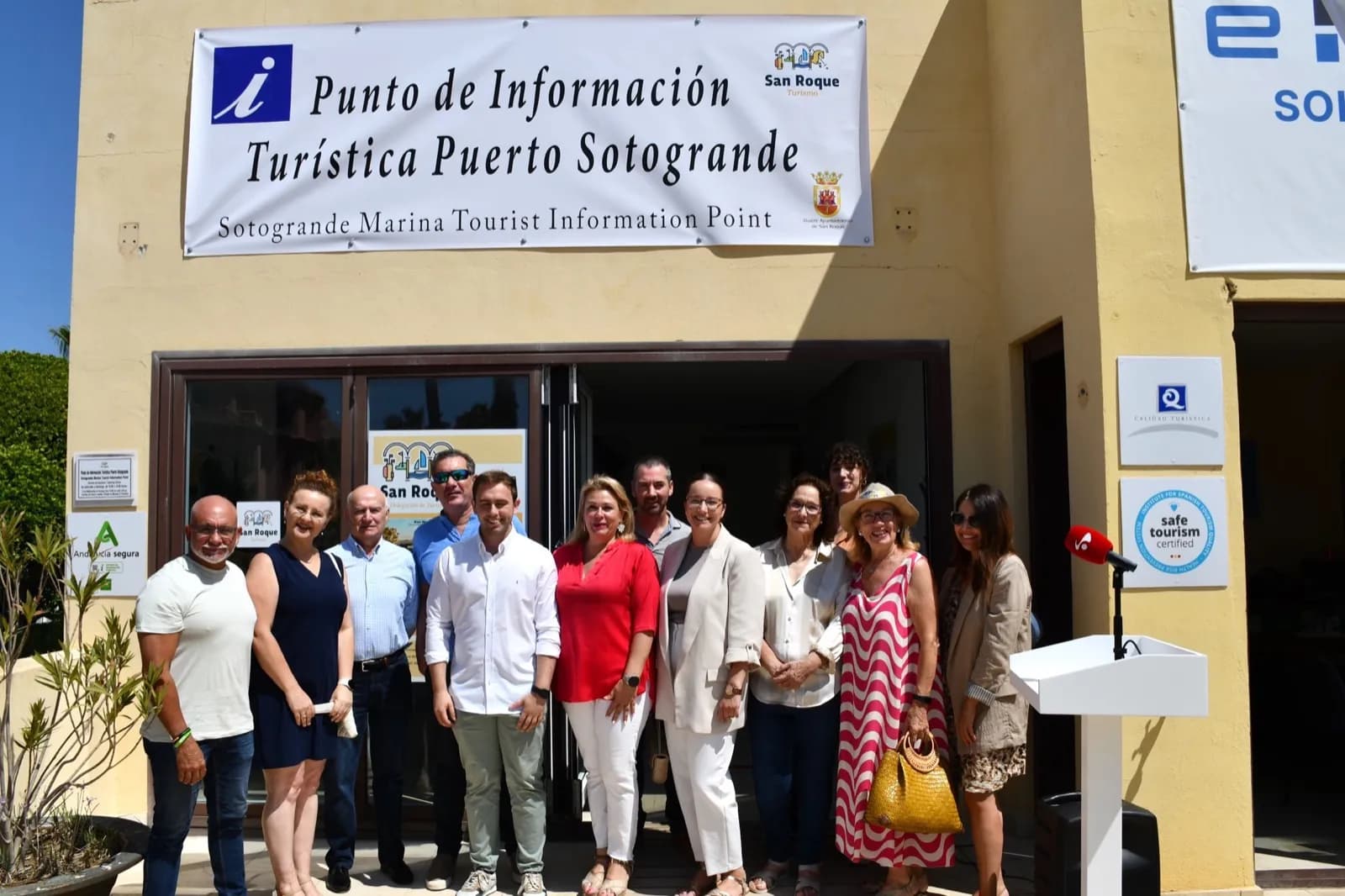Empieza a operar el Punto Municipal de Información Turística del Puerto de Sotogrande