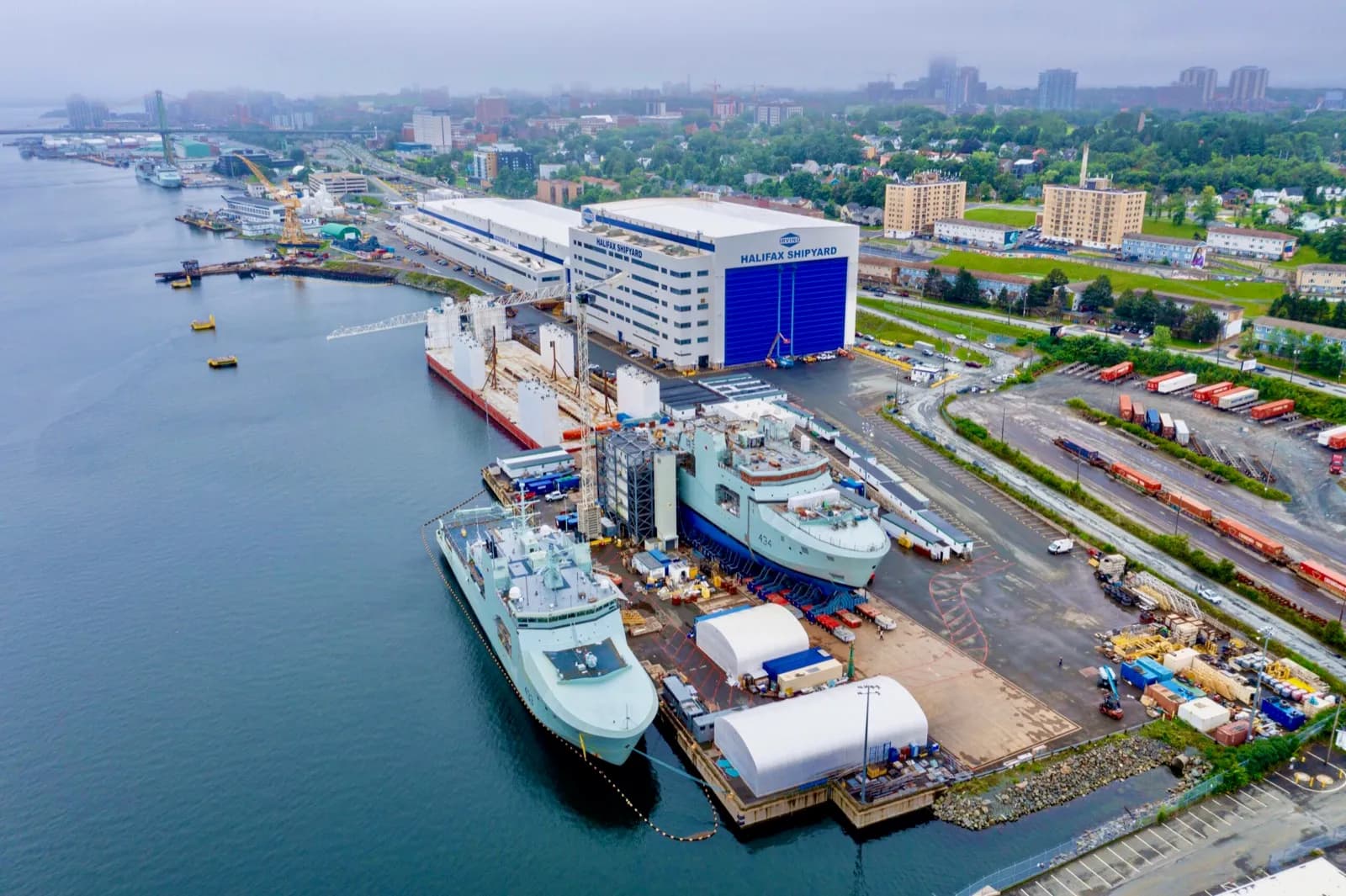 GEODIS gestionará la logística de Irving Shipbuilding bajo la estrategia nacional de construcción naval de Canadá