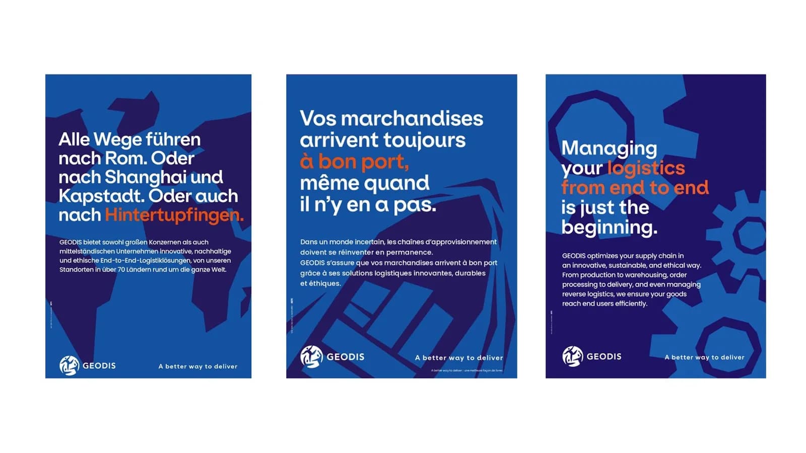 GEODIS lanza nueva campaña con el lema «A better way to deliver»