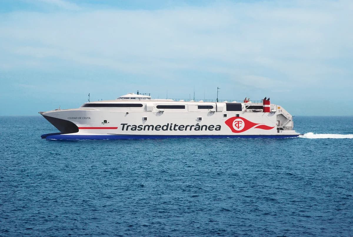 Naviera Armas Trasmediterránea vende el buque «Ciudad de Ceuta» a Liberty Lines