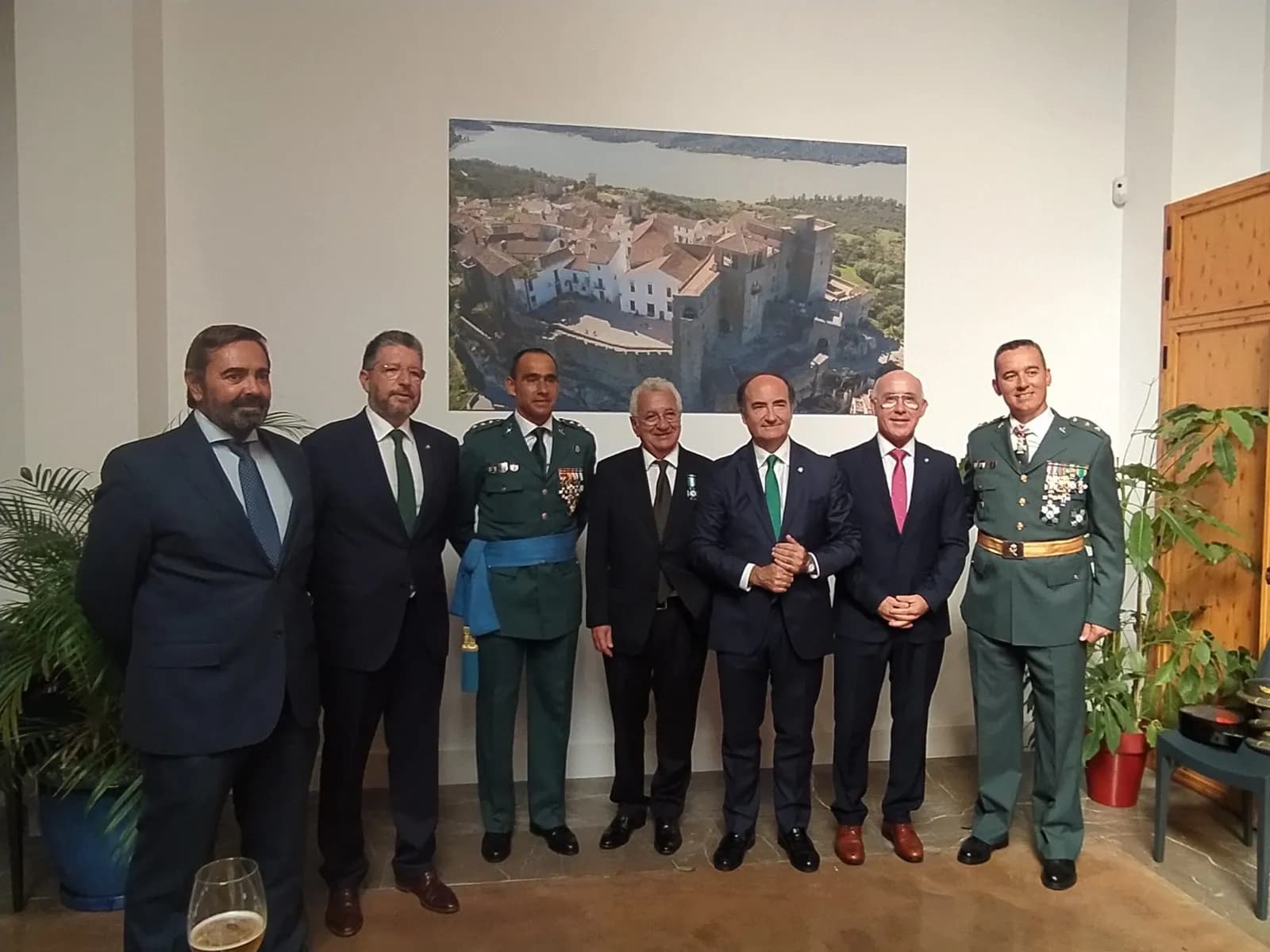 La Guardia Civil reconoce al subdirector de explotación de la APBA