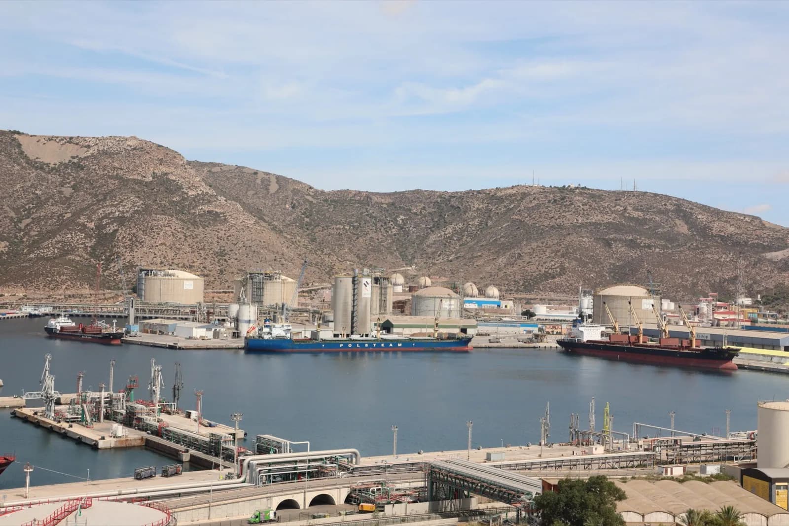 El Puerto de Cartagena registra su mejor mayo en la última década con más de 15,8 millones de toneladas movidas