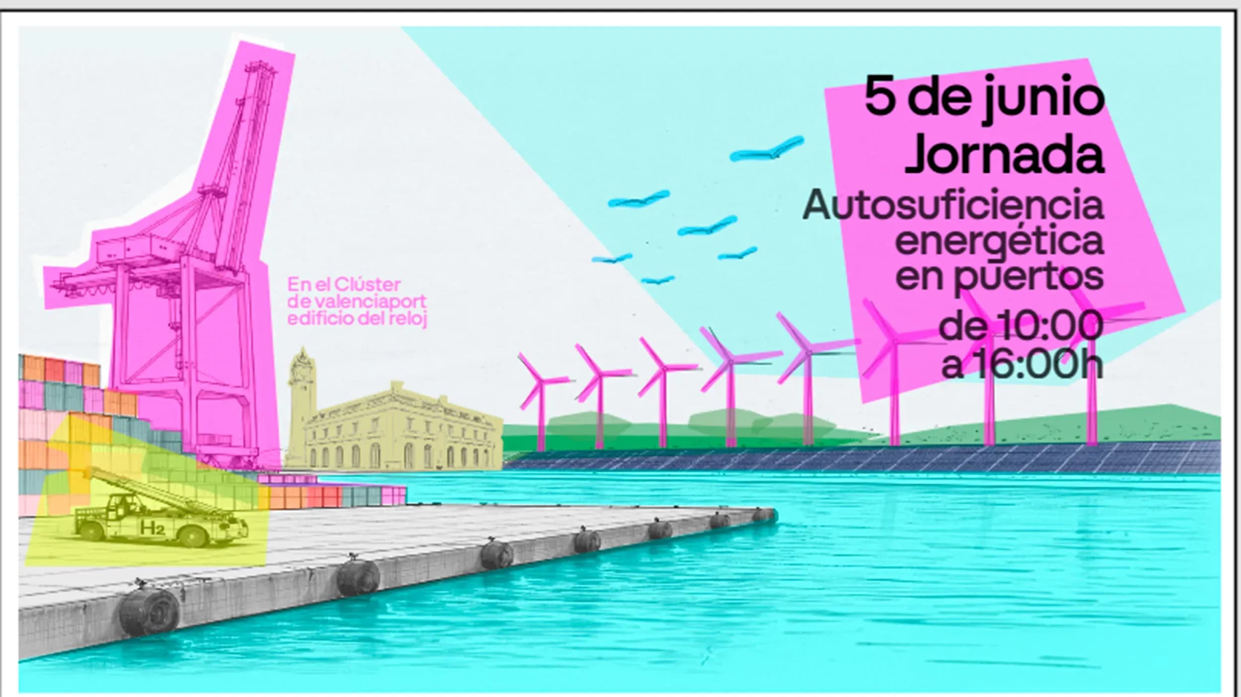 El Puerto de Valencia analiza la autosuficiencia energética en el ámbito portuario