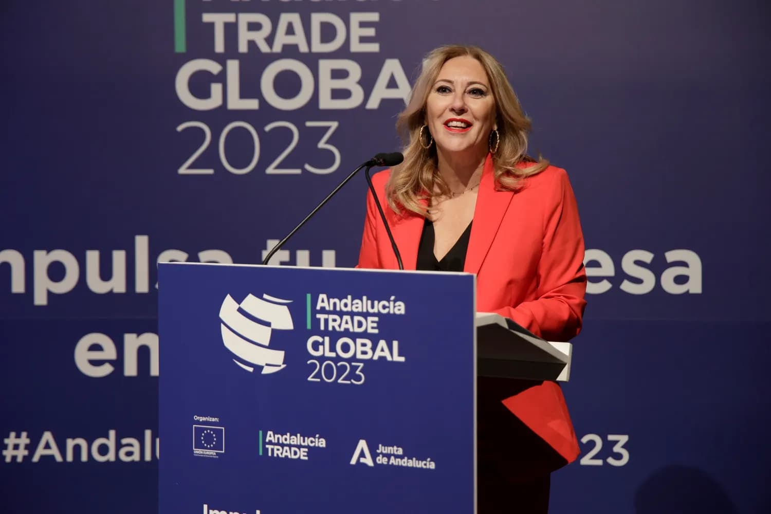 Carolina España clausurará Andalucía TRADE GLOBAL 2024, el mayor encuentro de negocio exterior de Andalucía