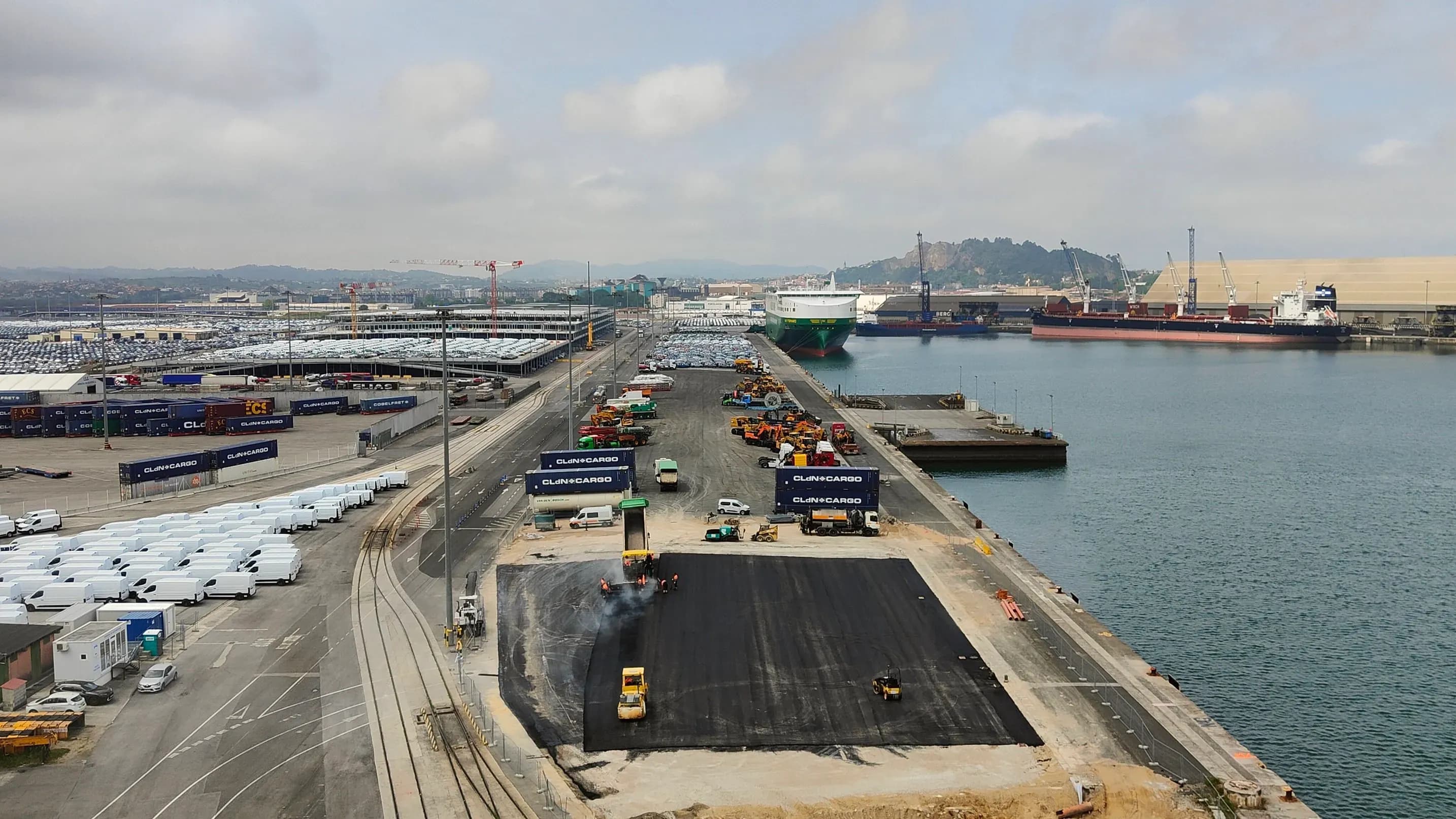 El muelle de Raos 8 estará operativo la próxima semana tras completar su primera fase de obras